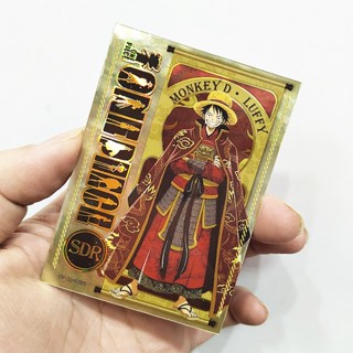 การ์ดกระดาษ PVC ลายนูน One Piece ขนาด 3.2 มม.