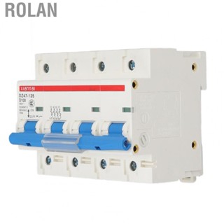 Rolan Circuit Breaker 4P 100A 400V Supply Flame Retardant Low Voltage  Type New