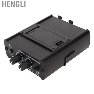 Hengli P1 Headphone Amplifier 2CH Stereo Passive Mixer Portable Studio Headphone Amplifier Mixer hot