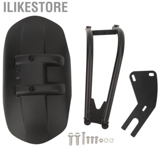 Ilikestore Rear Fender Mudguard  Black Long Lasting Strong Strength Effective Protection Motorcycle Mudflap  for Motorbike