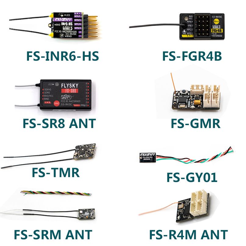 Flysky INR6-HS FGR4B TMR GY01 R4M SR8 SRM ANT GMr ตัวรับสัญญาณ สําหรับเครื่องบินบังคับวิทยุ เรือ PL1