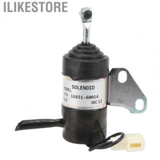 Ilikestore 16851‑60014  Fuel Shut Off Solenoid 12VDC OE Design  for Kubota RTV900R B7410D BX2230D