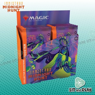 MTG - Innistrad Midnight Hunt - Collector Booster Display - การ์ดเมจิก Magic the Gathering