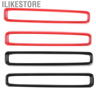 Ilikestore Front Grille Cover Trim  UV Proof Front Grille Inserts  for Car Adaptations