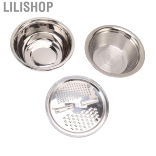 Lilishop Basin Grater  Quick Drain Thickened Multifunctional Basin Grater Antislip Large   for Cooking