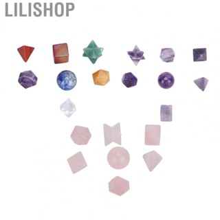 Lilishop Chakra Healing Crystals  Attractive Decorative Semi Precious Stone Healing Crystals Kit  for Decoration