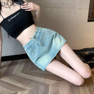 DaDuHey🎈 American Style Retro Summer New Plus Size Skirt Plump Girls High Waist Slimming Small Preppy Style A-Line Pleated Skirt