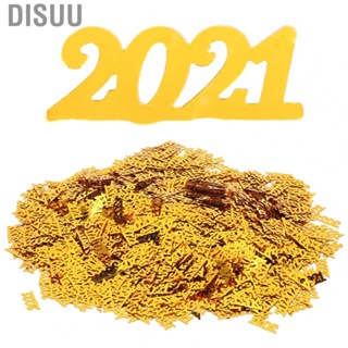 Disuu 2021 Confetti Gold 100g Wedding New Year Birthday Party Graduation Decorations