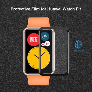 Au ฟิล์มกันรอยหน้าจอ 3D สําหรับ Huawei Watch Fit Smartwatch 2 ชิ้น [Missece.th]