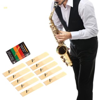 Sun ลิ้นแซกโซโฟน แบบเปลี่ยน สําหรับ Soprano Sax Reed Woodwind 10 ชิ้น