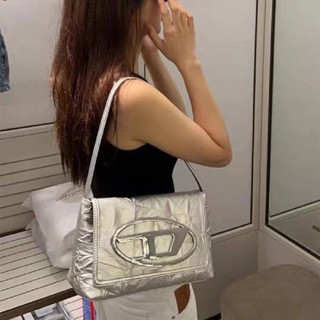 2023 New Arrival Silver Underarm Bag Womens High-Grade Texture Niche Hot Girl Style Jingle Bag Handheld Middle Ancient Bag Shoulder Bag