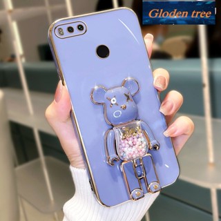 เคสโทรศัพท์มือถือ ซิลิโคนนิ่ม กันกระแทก ลายต้นไม้ Gloden สําหรับ Redmi A1