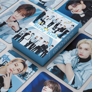 Stray Kids Card โปสการ์ด Fan Meeting LOMO Card 55 ชิ้น/กล่อง