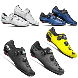 Sidi Genius 10 Road shoes Vent Carbon Road shoes Road Lock shoes รองเท้าปั่นจักรยาน