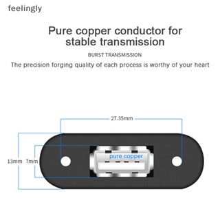 {FEEL} ขายดี ซ็อกเก็ตแจ็คเชื่อมต่อ USB type A ตัวเมีย DIY พร้อมสกรูยึด และสายเคเบิล {feelingly}