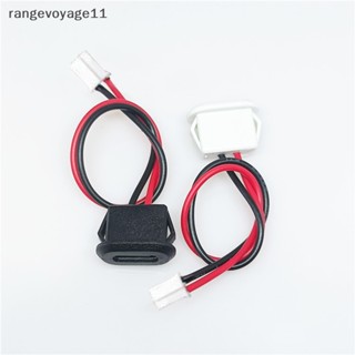 [Rangevoyage] ซ็อกเก็ตเชื่อมต่อ USB-C Type 2 Pin กันน้ํา สําหรับผู้หญิง