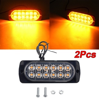 ⚡READYSTOCK⚡Flashing lights Bulb Lamp Warning 36W Bar Truck SUV Equipment 12 LED Car