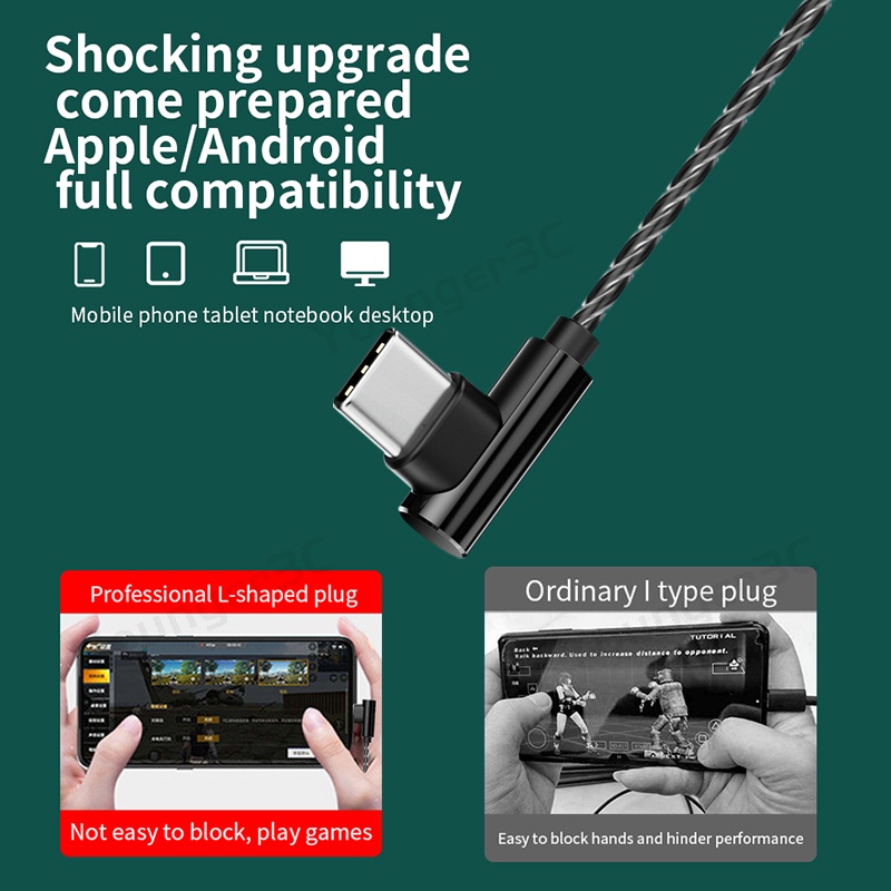 หูฟังอินเอียร์ แบบมีสาย โลหะ 9D HiFi 3.5 มม. Type-C พร้อมไมโครโฟน