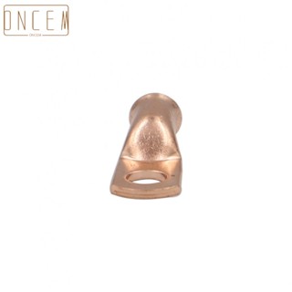 【ONCEMOREAGAIN】Terminal 4AWG Battery Terminal Cold-pressed Copper Cable Lugs Replacement