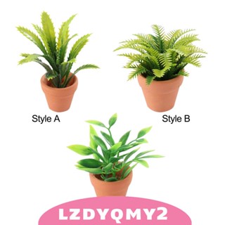 [Lzdyqmy2] โมเดลบอนไซประดิษฐ์ diy สําหรับตกแต่งบ้านตุ๊กตา