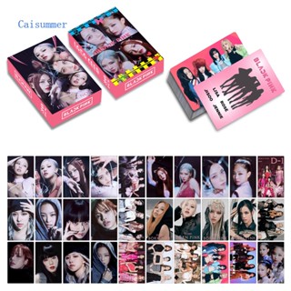 Caisummer อัลบั้มรูปภาพ Kpop Black and Pink JISOO JENNIE LISA ROSE สําหรับสะสม 30 ชิ้น ต่อชุด