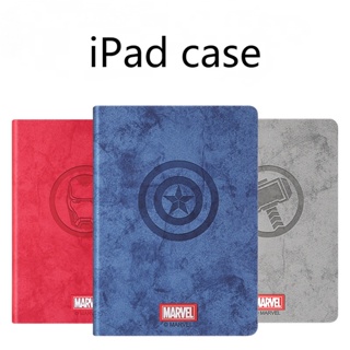 marvel เคส ใช้สำหรับ ไอแพด mini6 air1/2/3/4/5 เคสไอแพด gen5/6/7/8/9 gen10 case iPad 2022 pro11 2017/18 book style cover