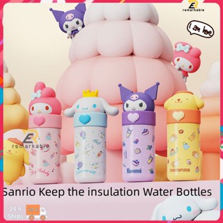 พร้อมส่ง Sanrio Dolls กระติกน้ำสแตนเลสการ์ตูนฉนวนกันความร้อนถ้วยผู้หญิงกลางแจ้งถ้วยน้ำเก็บความร้อนได้นาน 350ml