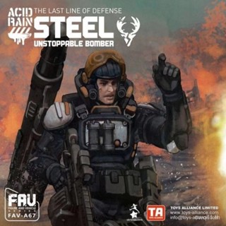 ใหม่ ฟิกเกอร์เหล็ก T TA Acid Rain War 3/60 12 ซม. FAV-A67