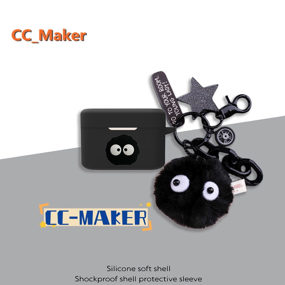 สําหรับ 1MORE Pistonbuds Pro กรณีน่ารักตุ๊กตา Cinderella Pokémon Pikachu พวงกุญแจ 1MORE Pistonbuds P