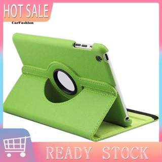 &lt;CarFashion&gt; เคสหนังเทียม หมุนได้ 360 องศา สําหรับ Apple iPad 2 3 4