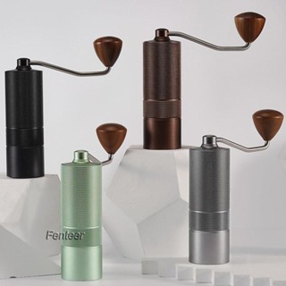 [Fenteer] เครื่องบดกาแฟสเตนเลส แบบแมนนวล สําหรับดริปกาแฟ