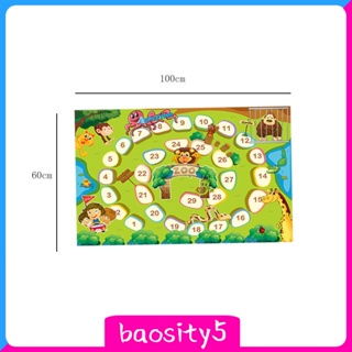 [Baosity5] สติกเกอร์ตัวเลข ลายรอยเท้า ลอกออกได้ สําหรับติดตกแต่งห้องเรียน