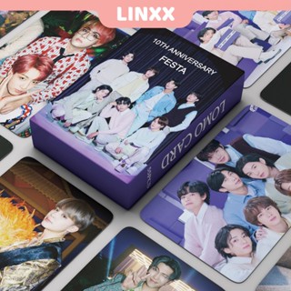 Linxx โปสการ์ดอัลบั้มรูปภาพ BTS 2023 FESTA Kpop 55 ชิ้น