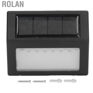 Rolan 6  Solar Wall Lamp 10000H Auto Function Small Size Solar Corridor Light QT