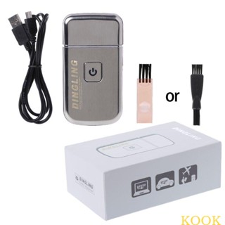 Kook ใบมีดโกนหนวดไฟฟ้า ขนาดเล็ก ชาร์จ USB สําหรับเครื่องโกนหนวด KM-5088