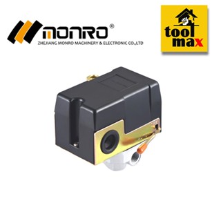 เพรสเชอร์สวิตซ์ Monro Air pressure switch สวิตซ์ควบคุมแรงดันปั้มลม ยี่ห้อ Monro สวิตซ์แรงดัน สวิตซ์ปั้มน้ำ สวิตซ์ปั้มลม