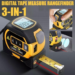 New 3-in-1 Digital Tape Measure Rangefinder High-precision Measurement Tool