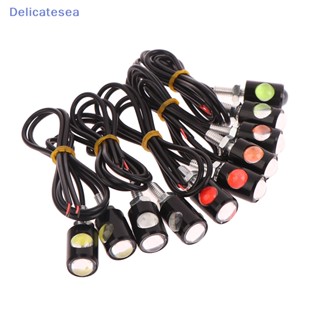 [Delicatesea] หลอดไฟท้ายรถมอเตอร์ไซค์ Led DC12V 2 ชิ้น