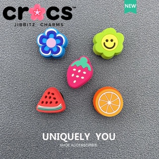 Jibbitz crocs charms หัวเข็มขัด รูปผลไม้น่ารัก อุปกรณ์เสริม สําหรับตกแต่งรองเท้า 2023