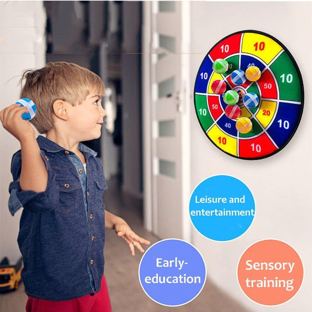 Mxmio ลูกดอกปาเป้า แบบแปะติด ลายการ์ตูน ตัวเลข มีประโยชน์ ของเล่นสําหรับแม่ และลูก - รูปที่ 5