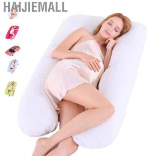 Haijiemall Pregnancy Pillows U Shaped Full Body Detachable Support For Legs Waist Belly Hips Side Sleeping Hugging Pillow