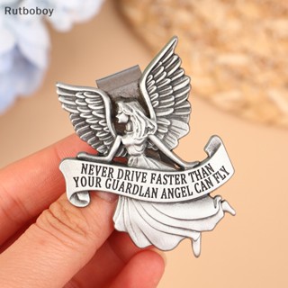 [Rut] Guardian Angel Visor Clip Silver Never Drive Faster Than Your Can Fly Visor Clip COD