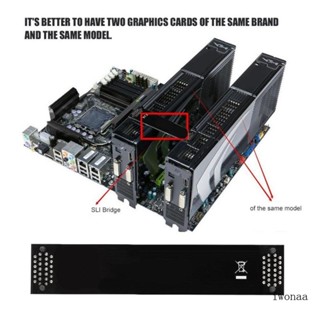 Iwo สายเคเบิลเชื่อมต่อ GPU 26pin VGA สะพาน SLI ยืดหยุ่น สําหรับกราฟิกการ์ด