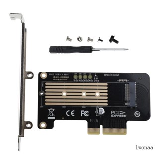 Iwo Ngff อะแดปเตอร์การ์ดฮาร์ดไดรฟ์ สําหรับ M 2 Nvme SSD เป็น PCIE 3 0 2280 60 42 3
