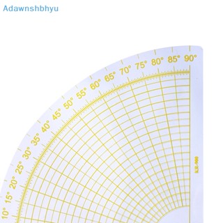 Adhyu ไม้บรรทัดพลาสติก สําหรับเย็บผ้า และผ้าห่ม DIY