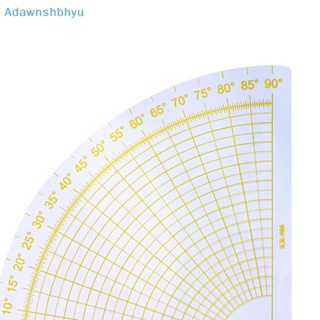 Adhyu ไม้บรรทัดพลาสติก สําหรับเย็บผ้า และผ้าห่ม DIY