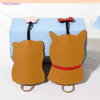 Thevantin สร้างสรรค์ หนัง ชิบะ อินุ เคสกุญแจรถ การ์ตูน สุนัข ครัวเรือน กระเป๋าใส่กุญแจ ดึงน่ารัก ผู้ชาย ผู้หญิง รถ ที่เก็บกุญแจ กระเป๋า ปกสินค้าดี