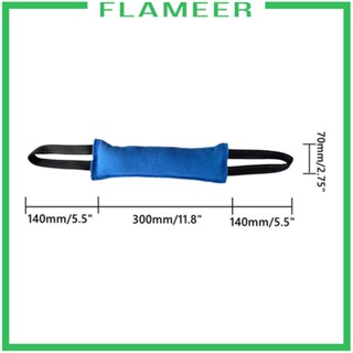 [Flameer] ของเล่นเชือกกัด ด้ามจับนิ่ม สําหรับสัตว์เลี้ยง สุนัข นักบวชเยอรมัน