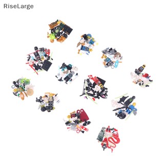 [RiseLarge] ใหม่ ตุ๊กตาฟิกเกอร์ อนิเมะ Ninjago ขนาดเล็ก 24 ชิ้น