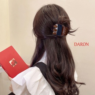 DARON กิ๊บติดผม รูปกรงเล็บปลาฉลามน่ารัก หรูหรา แบบเรียบง่าย สไตล์เกาหลี สําหรับผู้หญิง